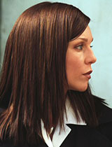 Sarah-Jane Redmond as Sgt Sheila Kurtz in the Canadian award winning drama Da Vinci's Inquest and its spin-off series Da Vinci's City Hall.