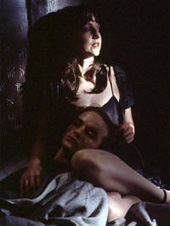 Sarah-Jane as Lucy Butler in the episode 'A Room With No View'...