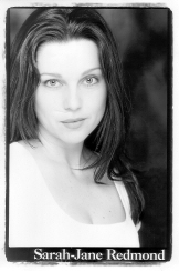 A promotional photo of actress Sarah-Jane Redmond.
