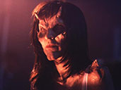 (Preview only) Frank Black saw Lucy Butler as evil personified, in the form of a terrible demon. Available as a signed autograph by Sarah-Jane.